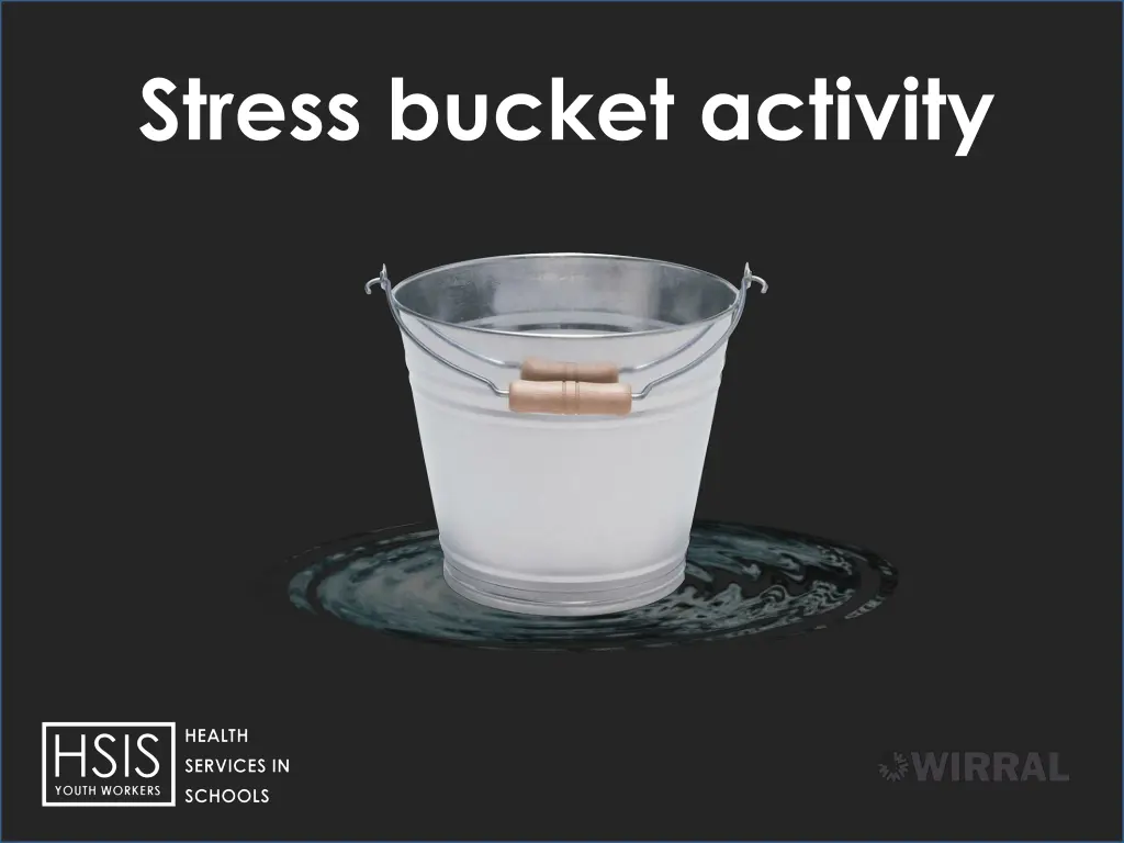 stress bucket activity