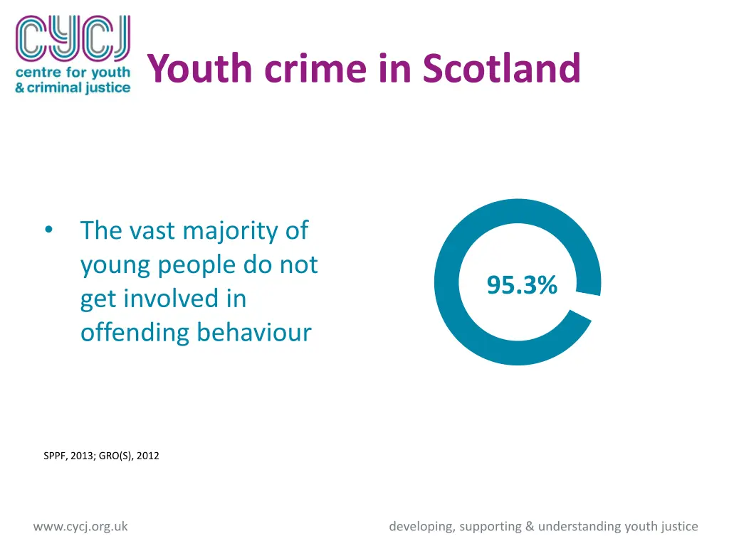 youth crime in scotland