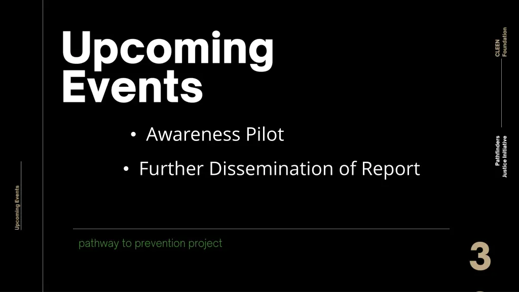 awareness pilot further dissemination of report