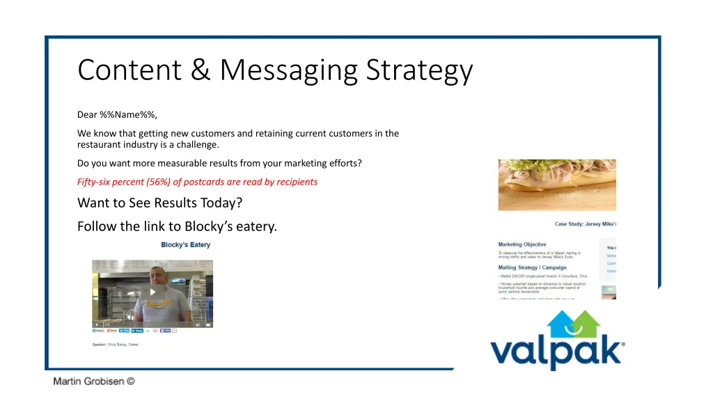 content messaging strategy