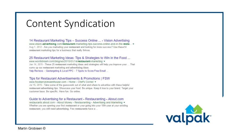 content syndication