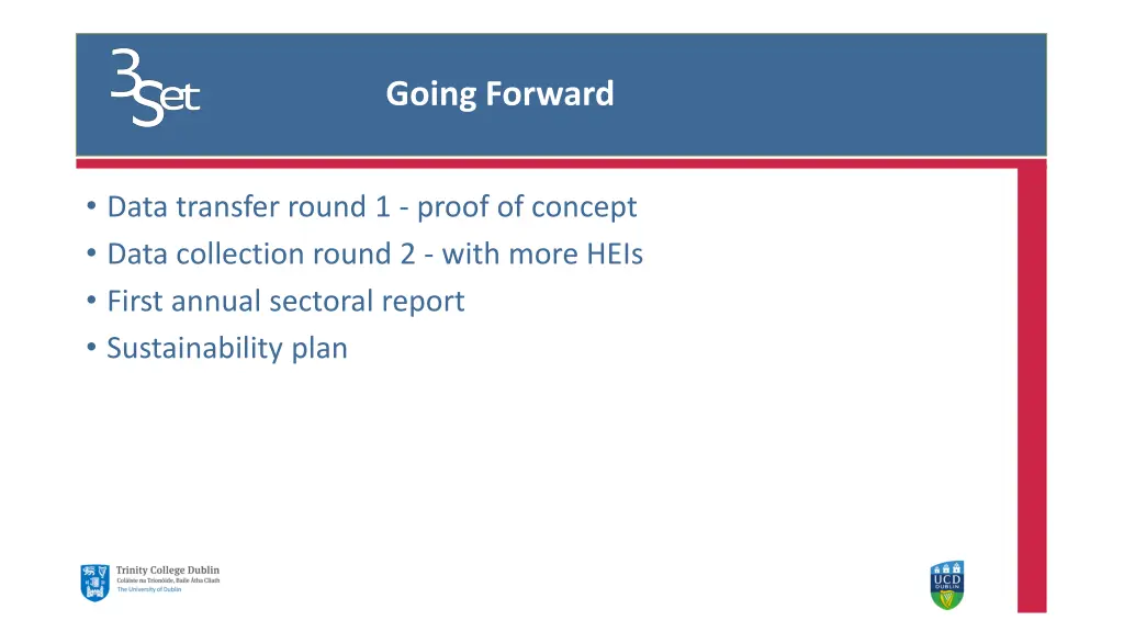 going forward