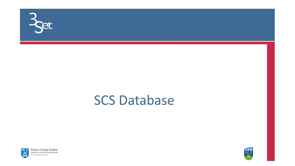 scs database
