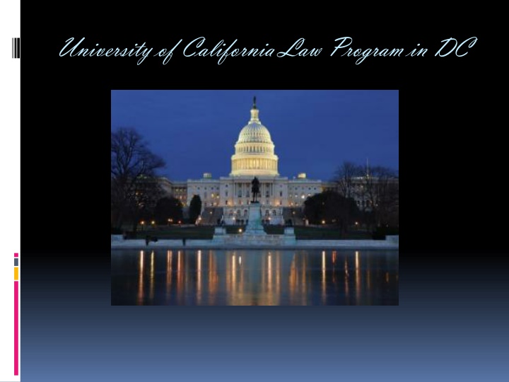 university of california law program in dc