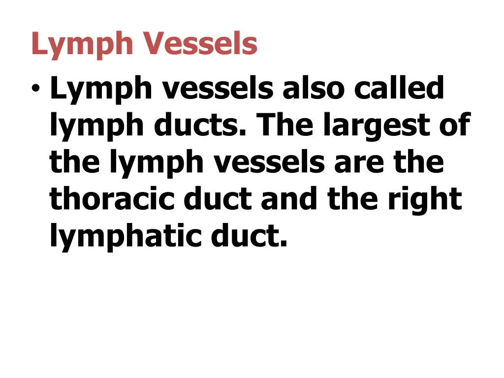 lymph vessels lymph vessels also called lymph