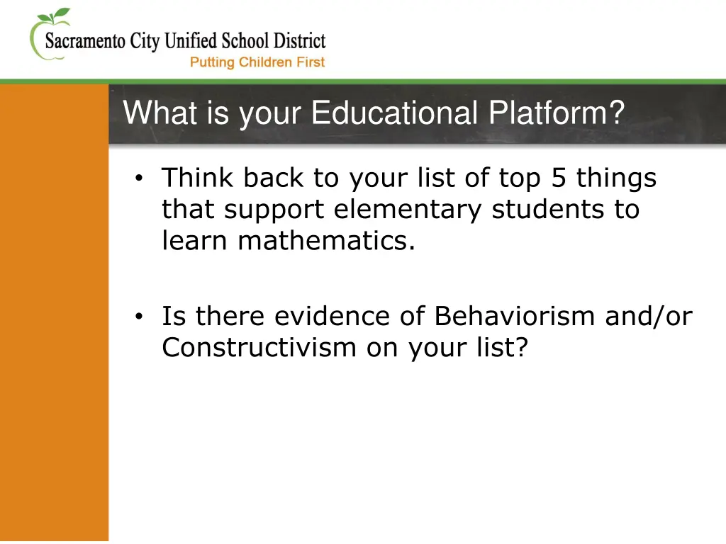 what is your educational platform