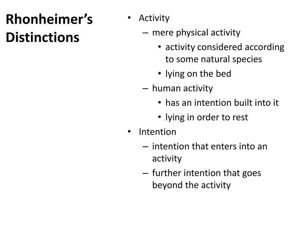 activity mere physical activity activity