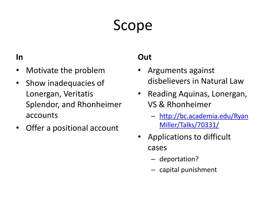 scope