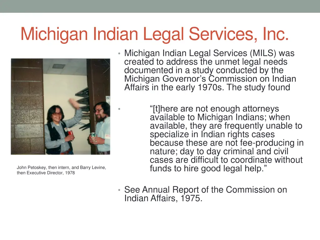 michigan indian legal services inc michigan