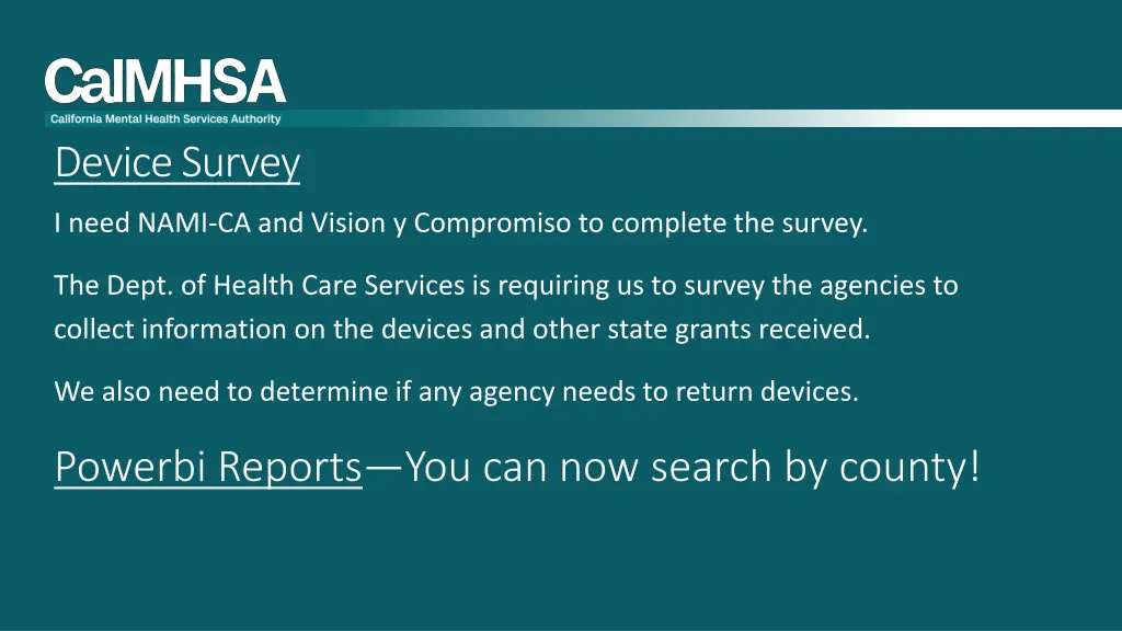 device survey