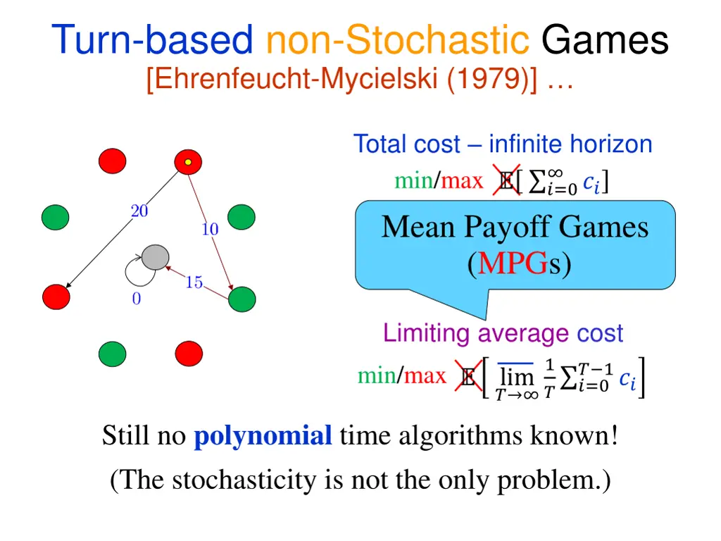 turn based non stochastic games ehrenfeucht