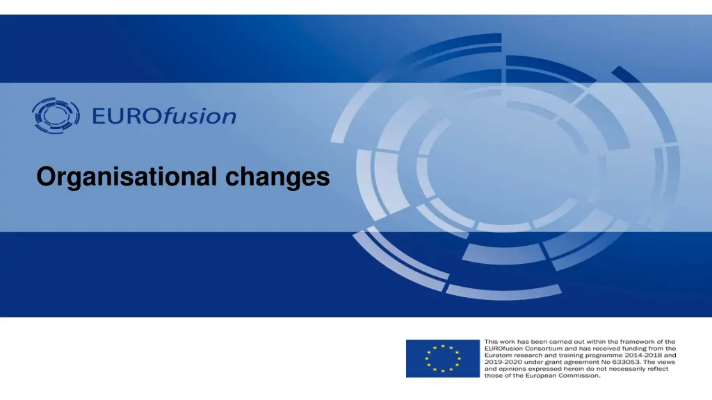 organisational changes