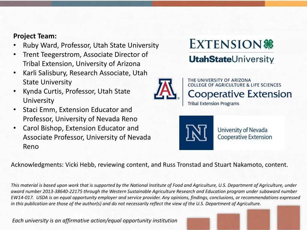 project team ruby ward professor utah state