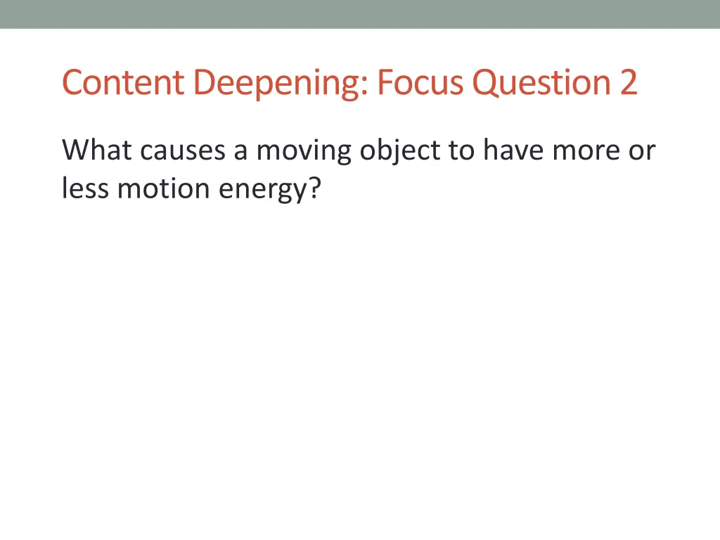 content deepening focus question 2