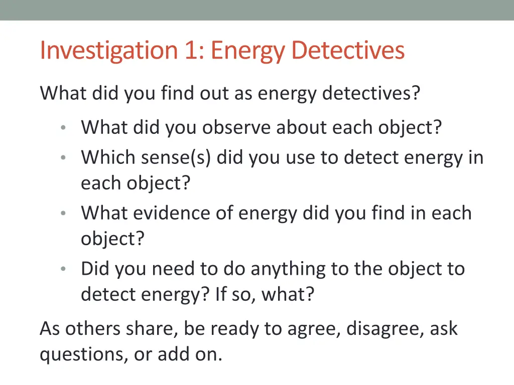 investigation 1 energy detectives 1