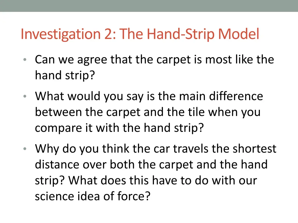 investigation 2 the hand strip model 5