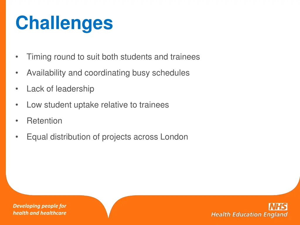 challenges