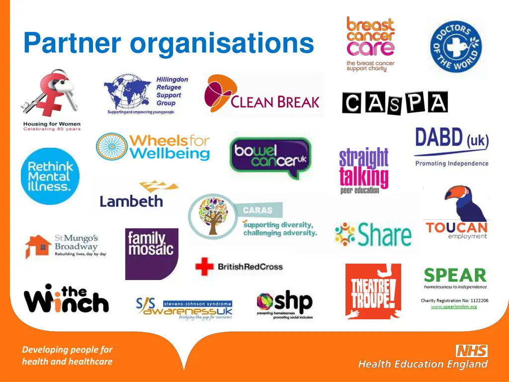 partner organisations