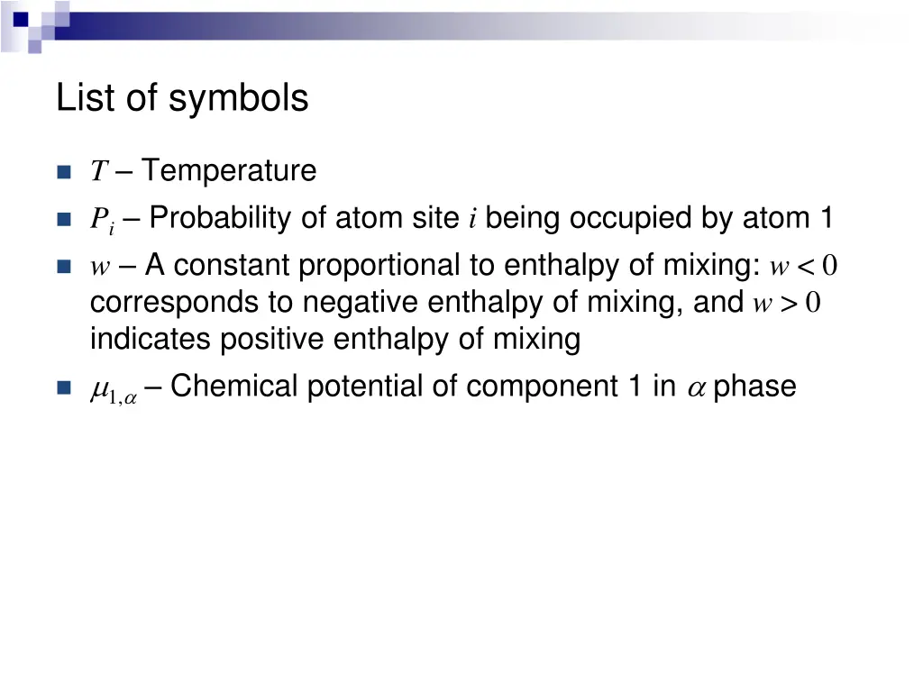 list of symbols 1