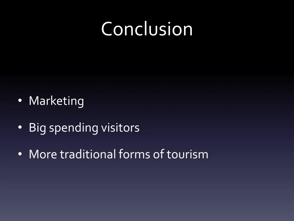conclusion
