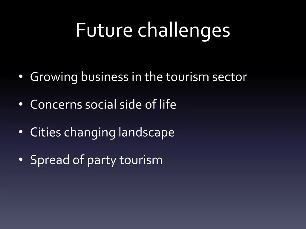 future challenges