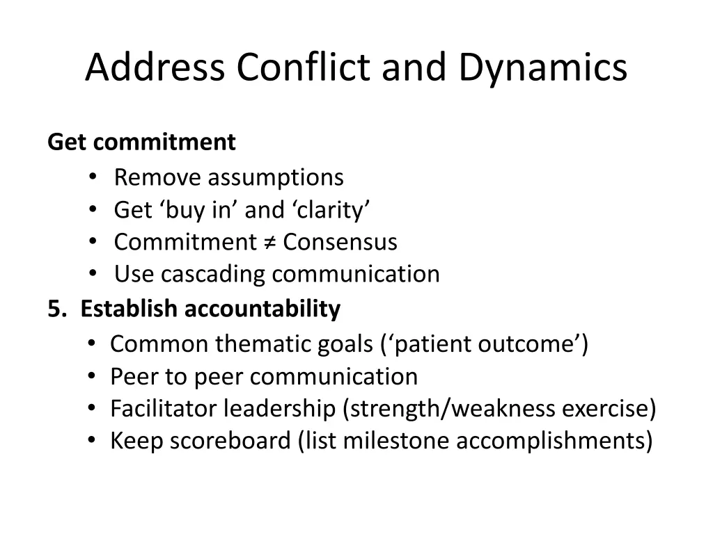 address conflict and dynamics 1