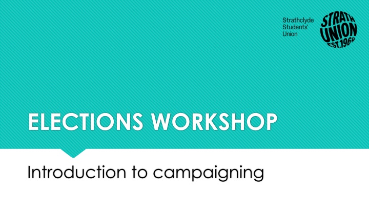 elections workshop