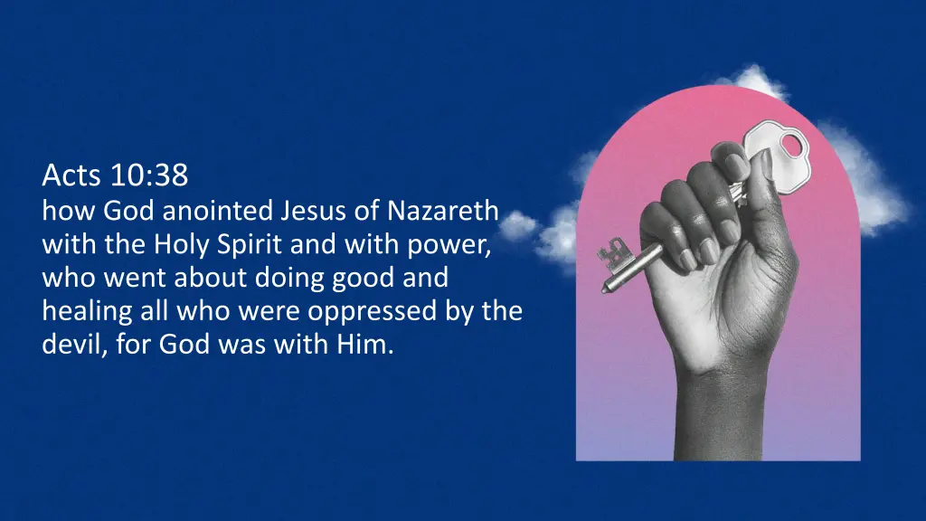 acts 10 38 how god anointed jesus of nazareth