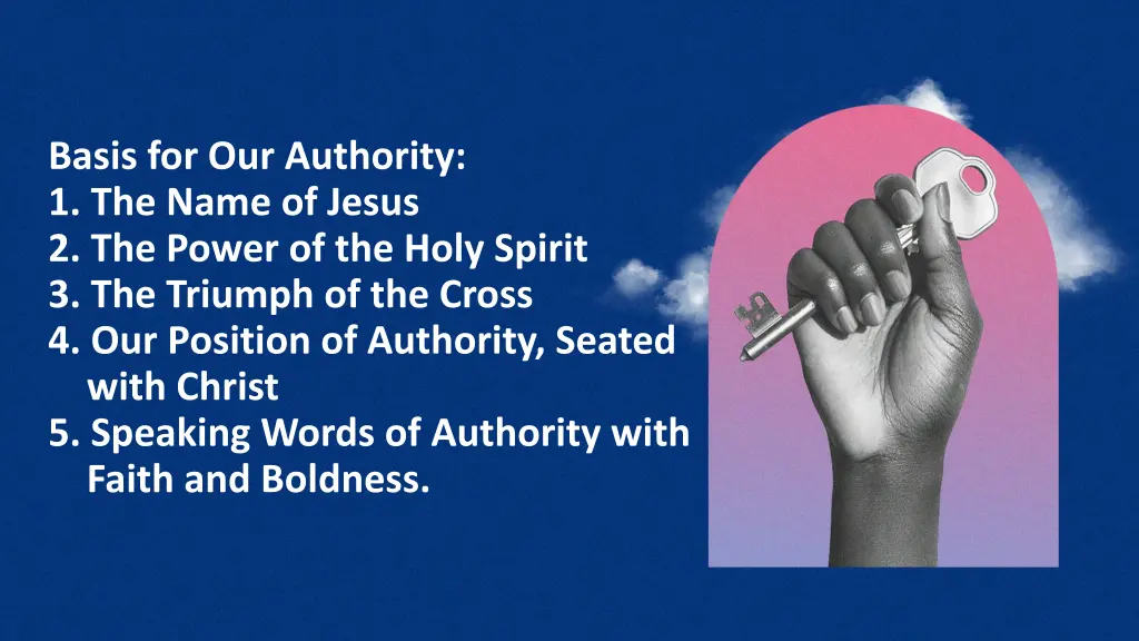 basis for our authority 1 the name of jesus
