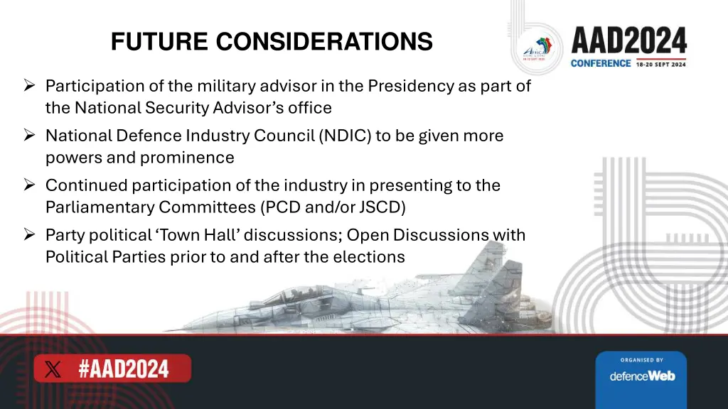 future considerations