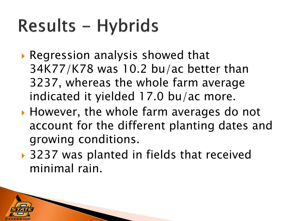 regression analysis showed that 34k77