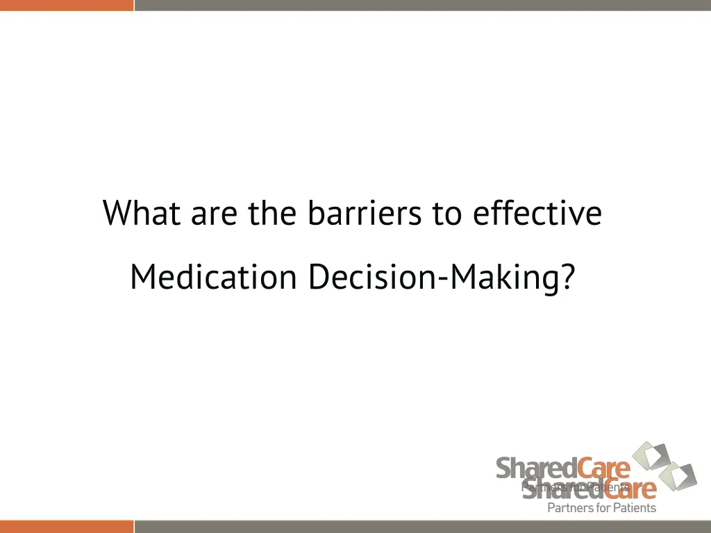 what are the barriers to effective