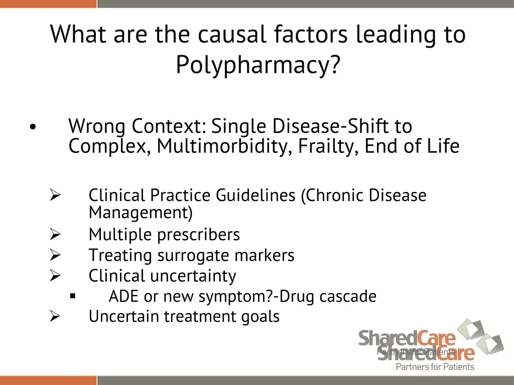 what are the causal factors leading