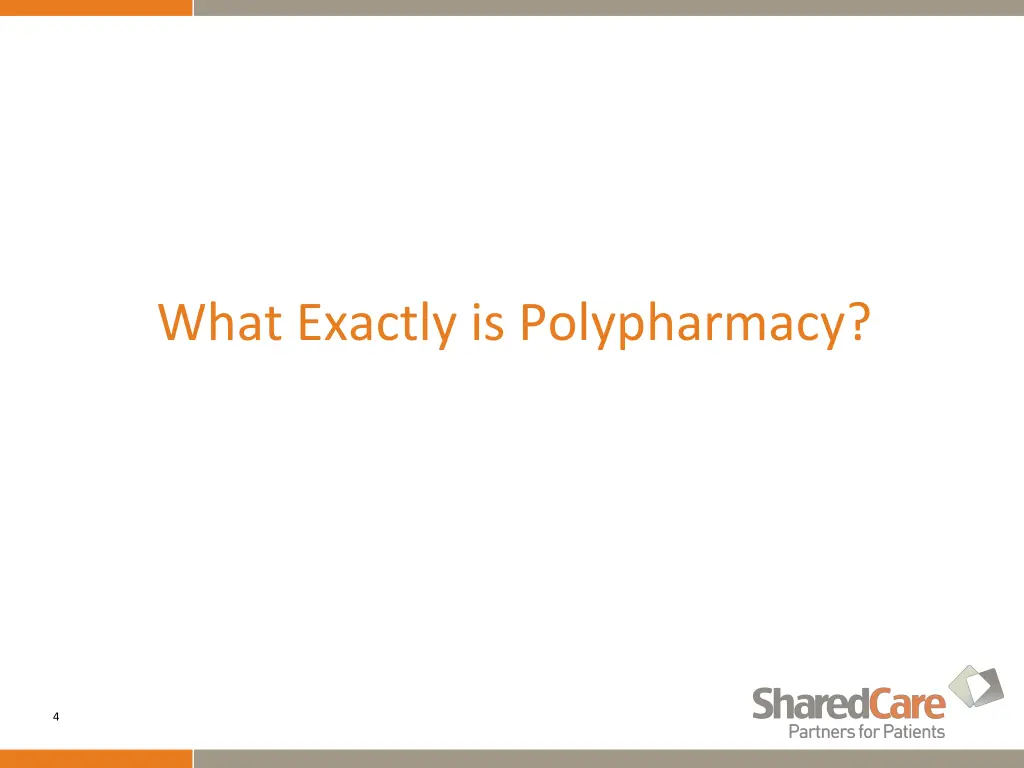 what exactly is polypharmacy