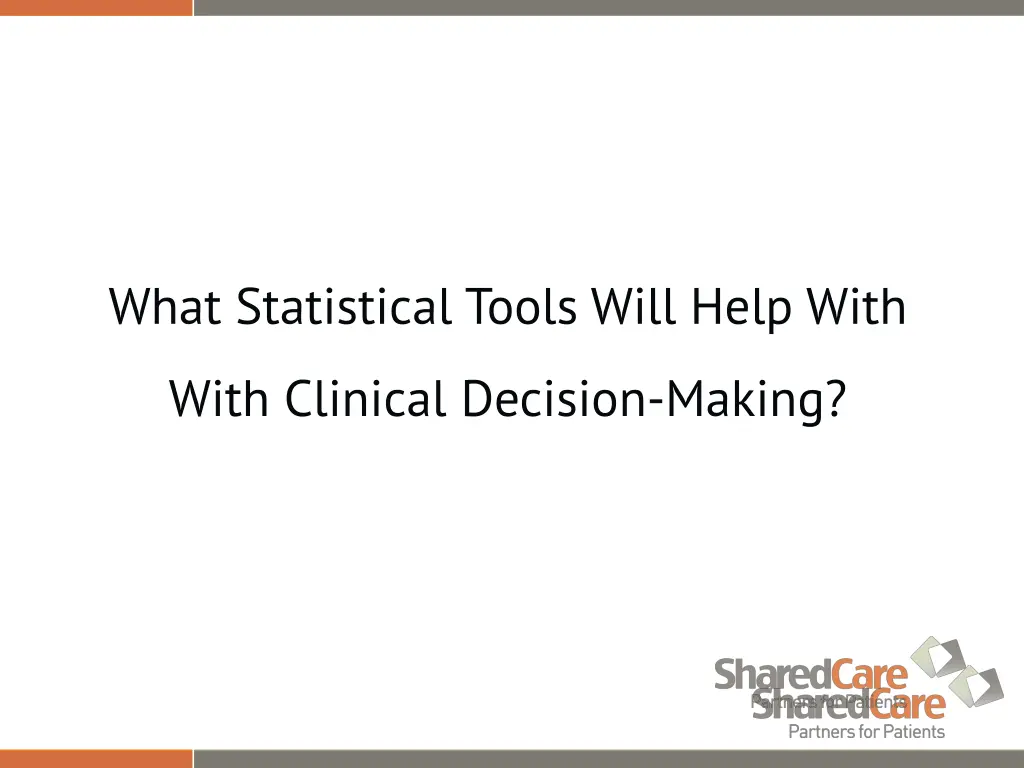 what statistical tools will help with