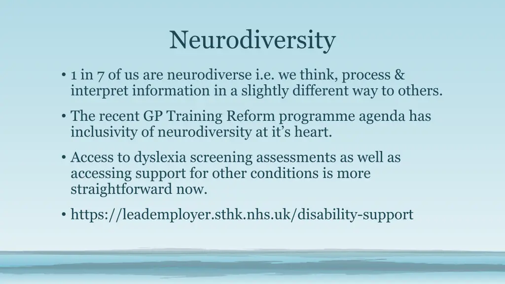 neurodiversity