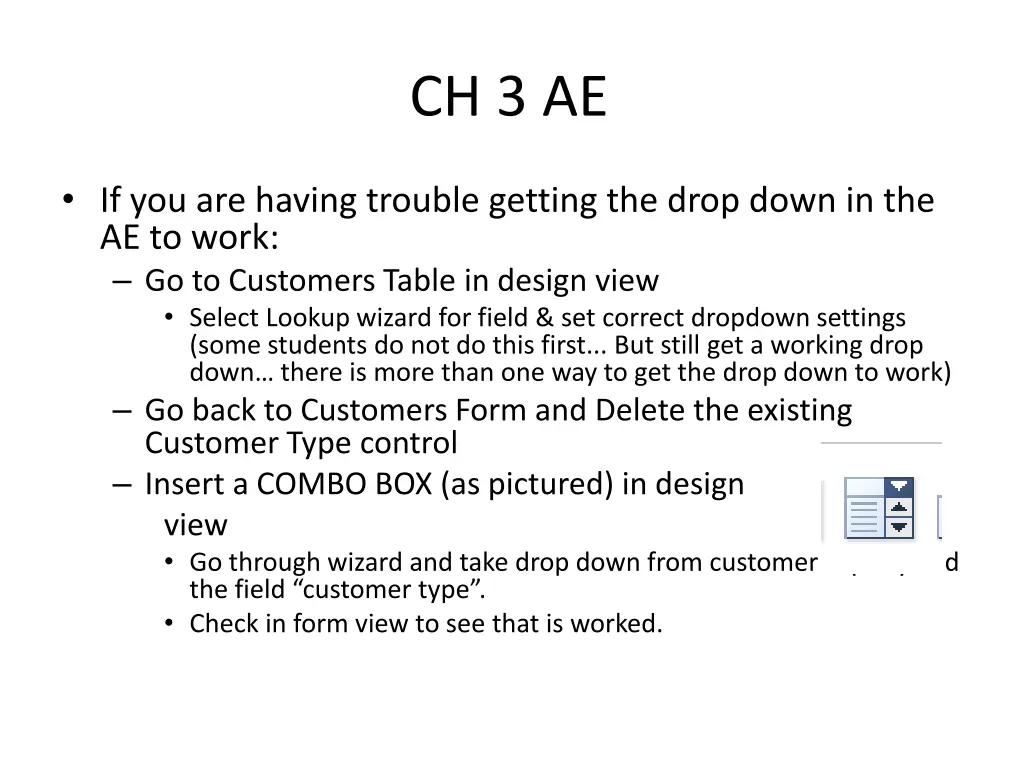 ch 3 ae