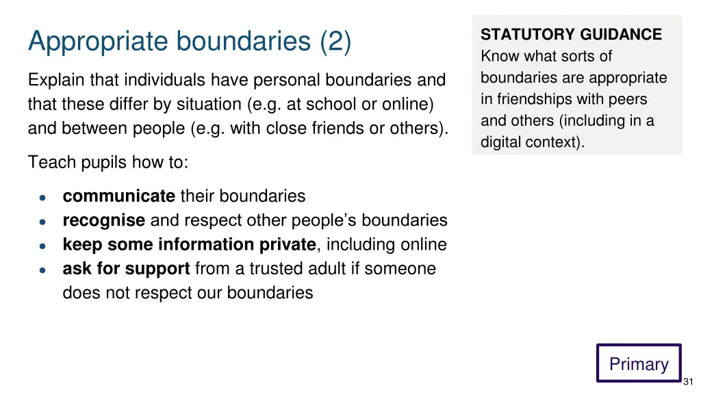 appropriate boundaries 2