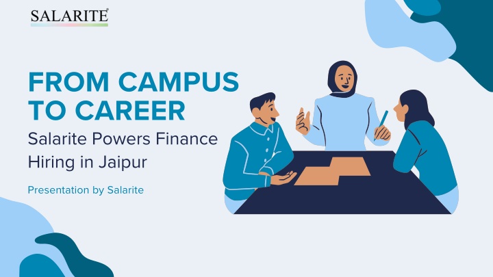 from campus to career salarite powers finance