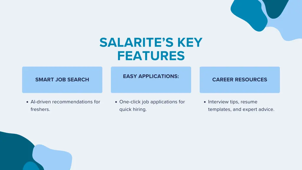 salarite s key features