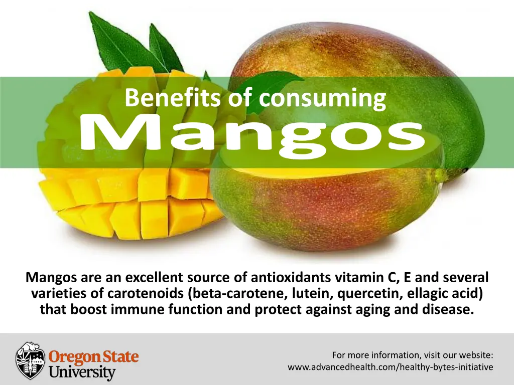 benefits of consuming 1
