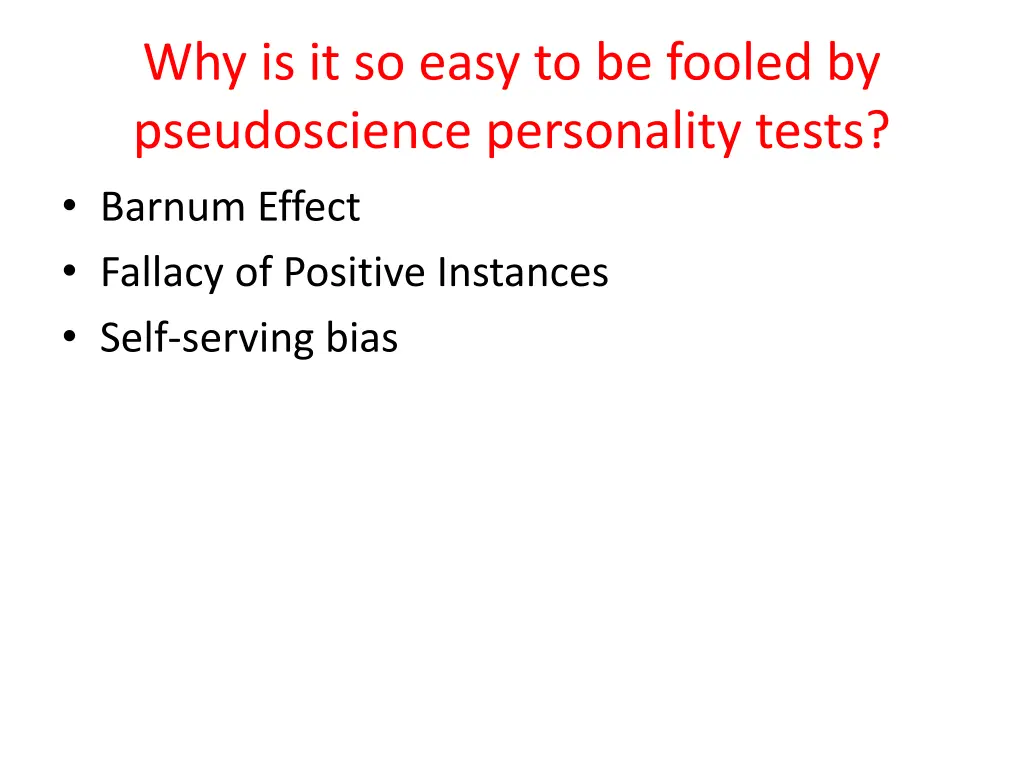 why is it so easy to be fooled by pseudoscience