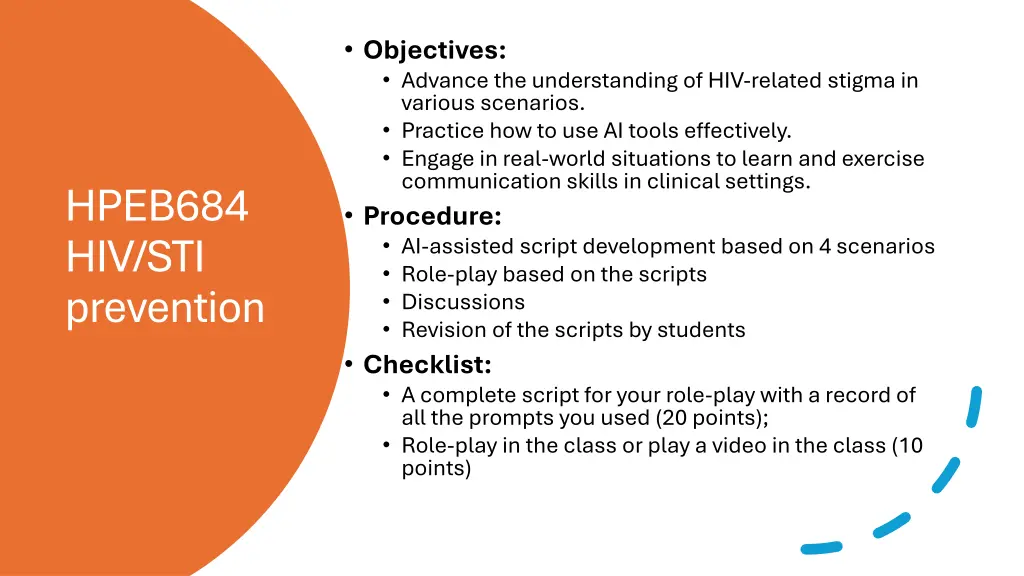 objectives advance the understanding