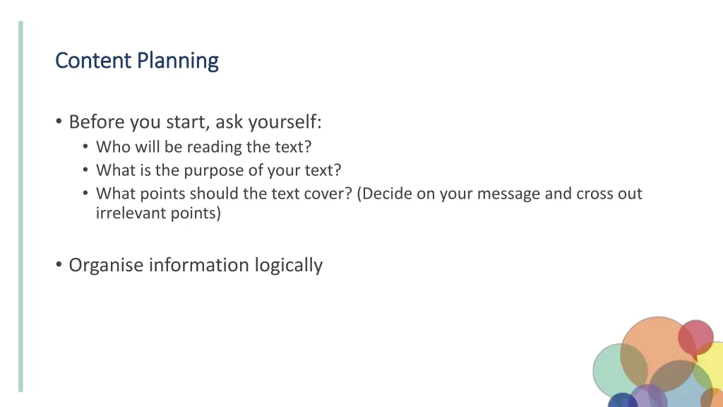 content planning content planning