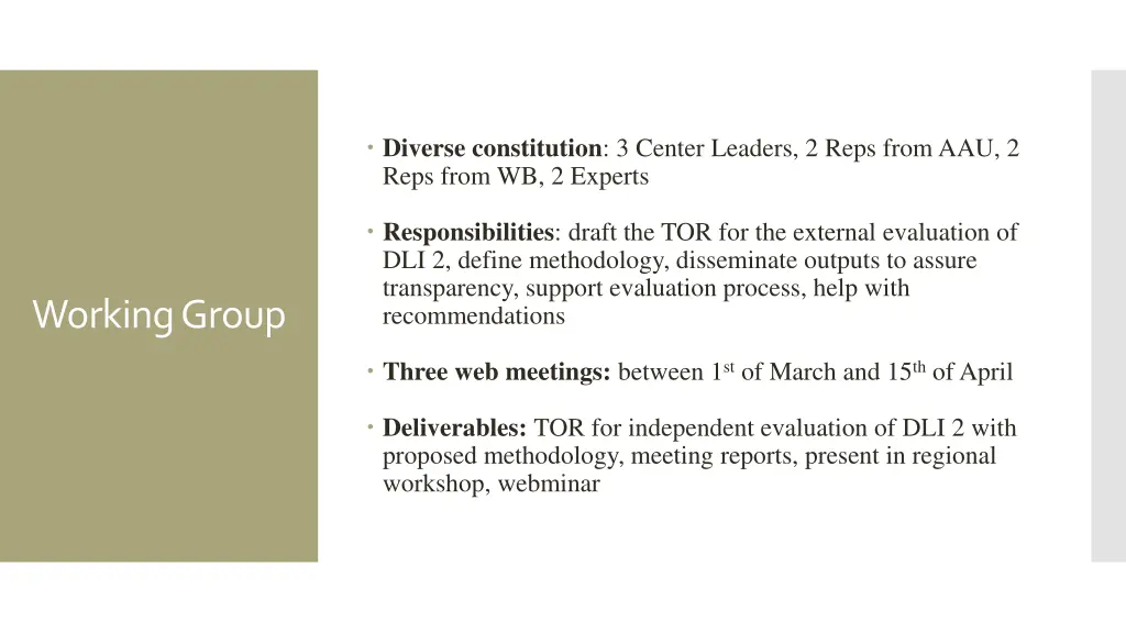 diverse constitution 3 center leaders 2 reps from