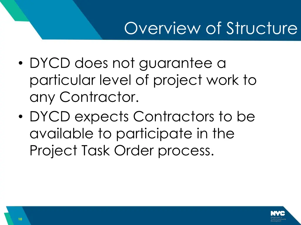 overview of structure 2