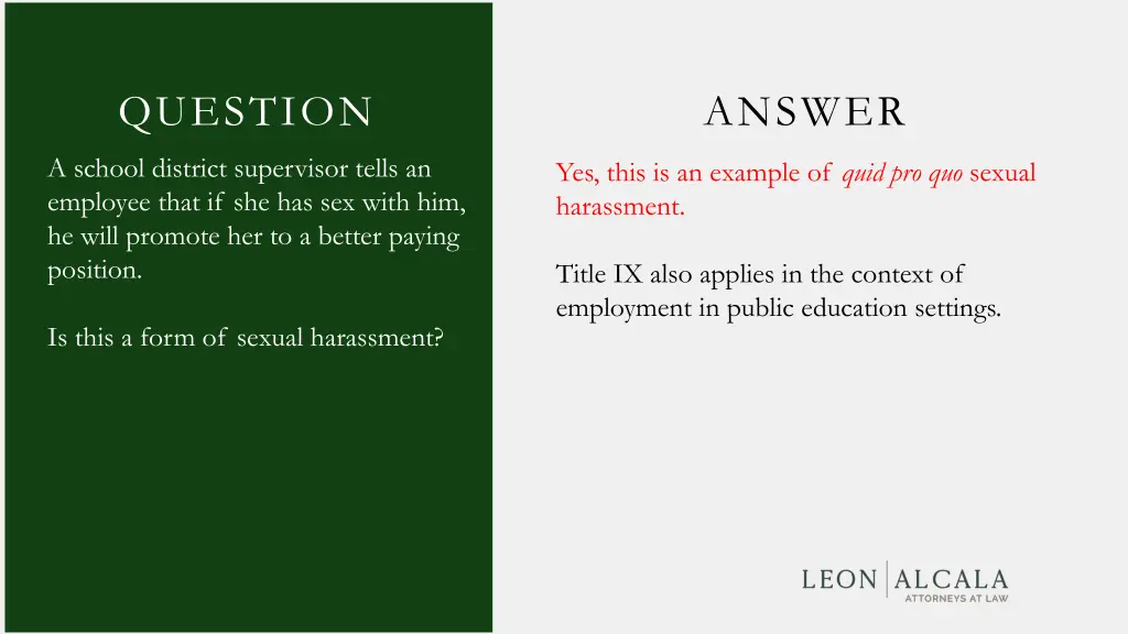 question 1