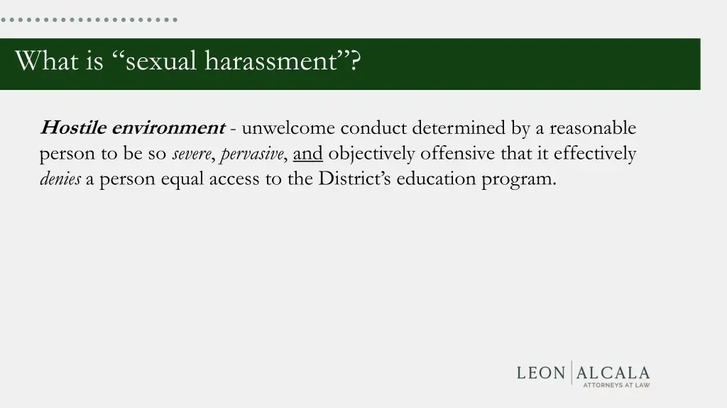 what is sexual harassment 2
