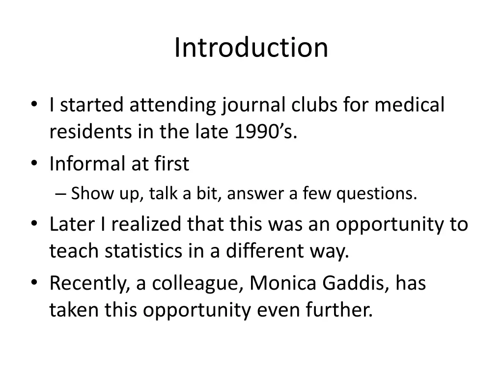 introduction