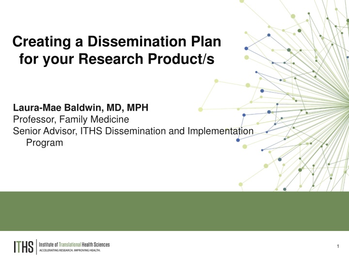 creating a dissemination plan for your research